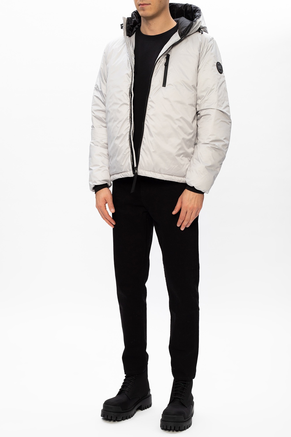 Canada goose lodge discount hoody frost grey